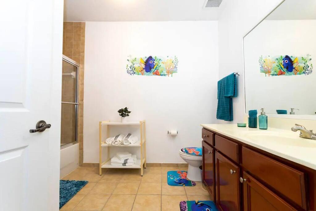 Beautiful Orlando Apt With Nemo Bedroom, 15 Min To Disney! Kissimmee Esterno foto